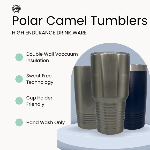 Veteran – 30 oz Polar Camel Tumbler with Lid - Picture 3 of 3